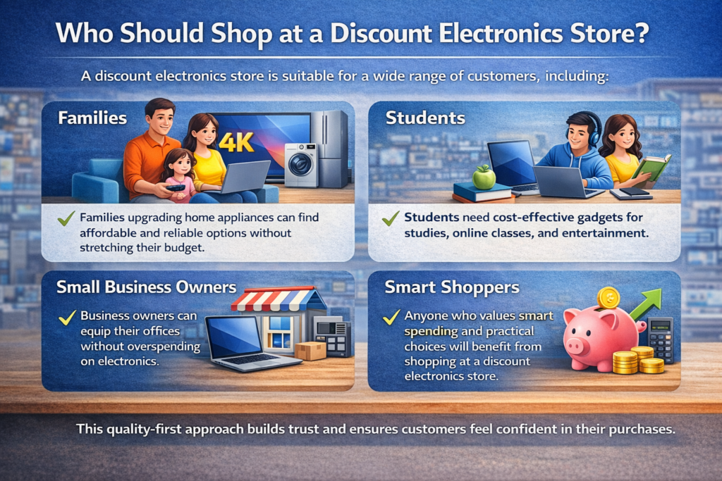 discount electronics store