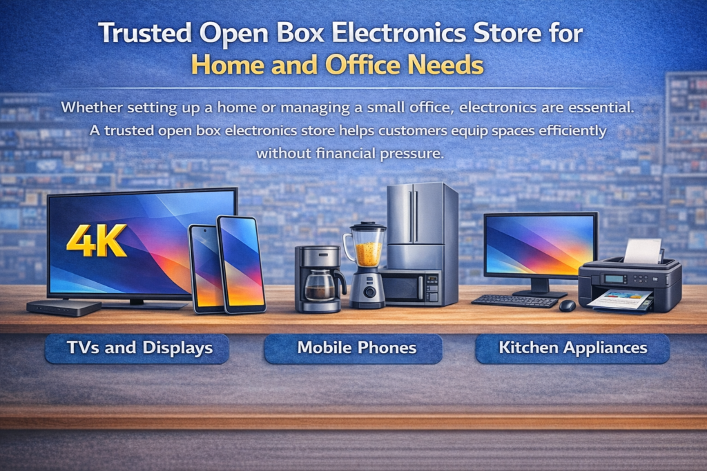 trusted open box electronics store